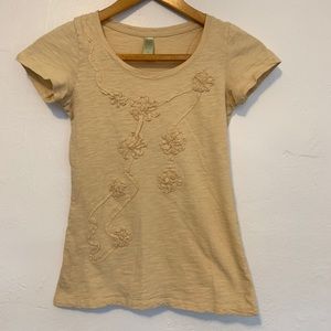 Vintage-yellow Tee Shirt